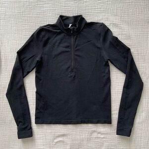 Lululemon merino wool-blend half zip